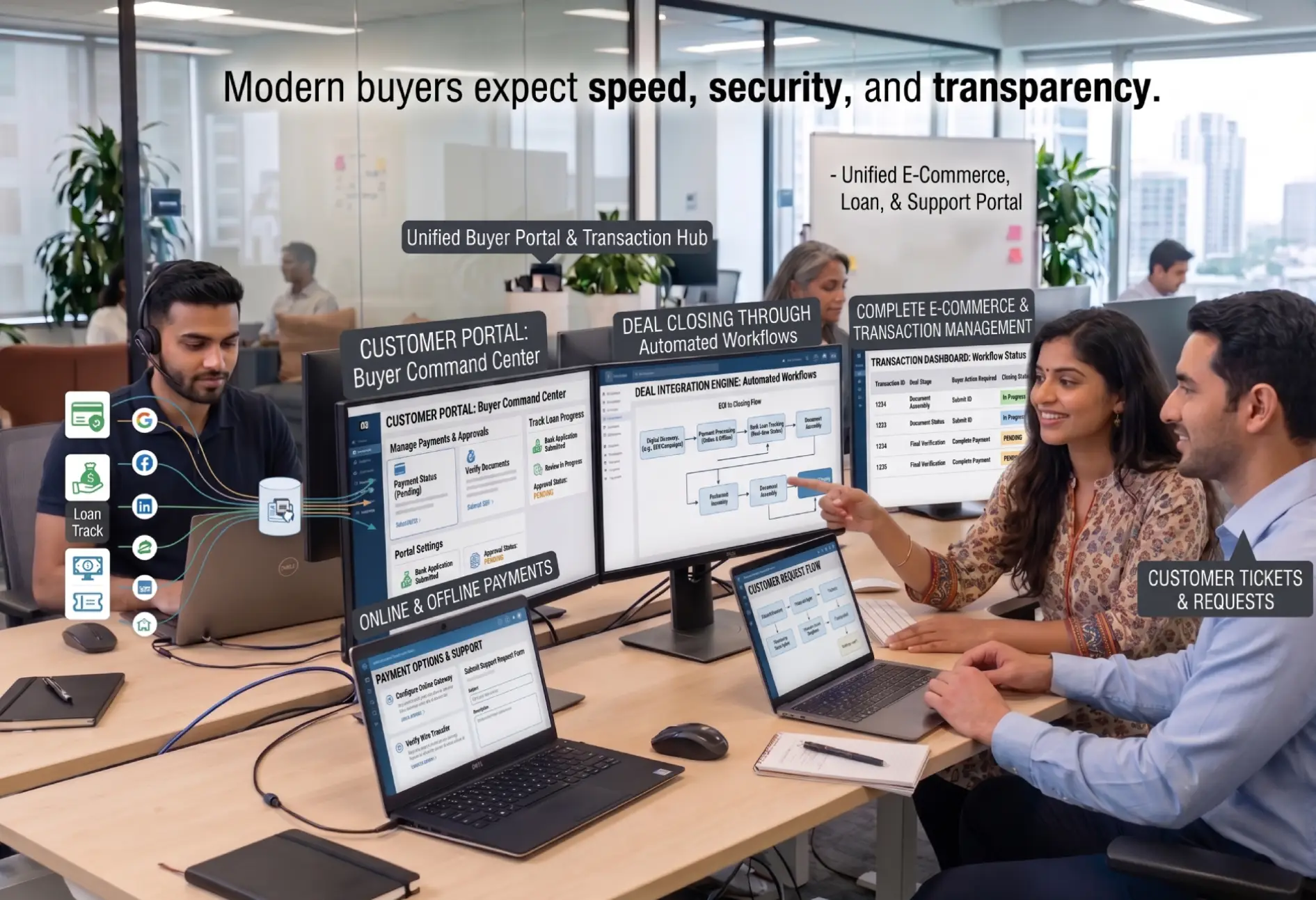 Online E-Commerce, Payments & Collaboration